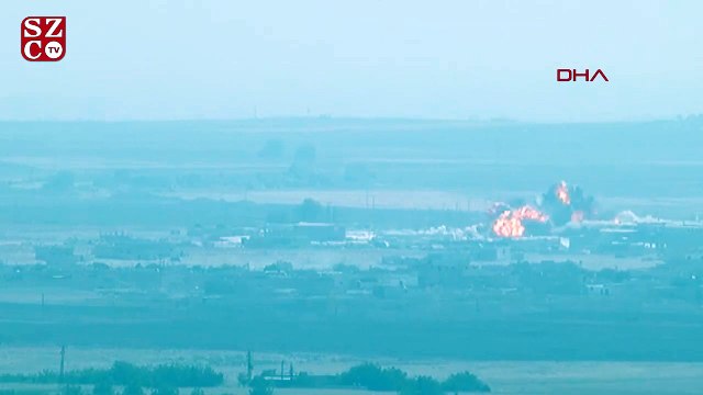 Barış Pınarı Harekatı'nda terör hedefleri işte böyle vuruluyor