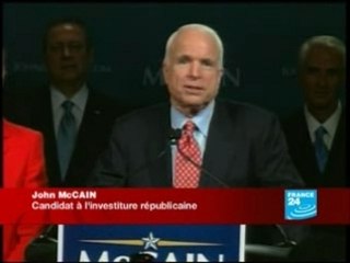 John McCain : "Nous sommes les favoris au sein du Parti"