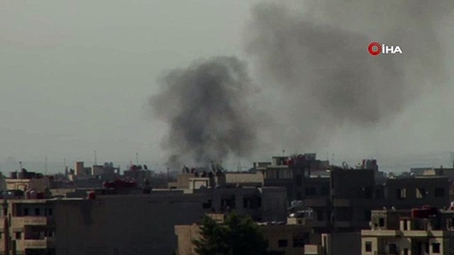 Kamışlı'da silah sesleri ve dumanlar yükseliyor