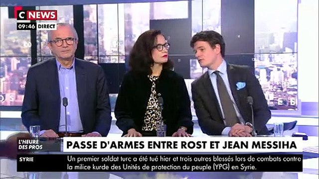 Le rappeur Rost dément fermement avoir menacé Jean Messiha après avoir participé à « Morandini Live » hier sur CNews - VIDEO
