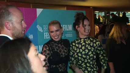 Lily James working with boyfriend Matt AND mate Billie Piper