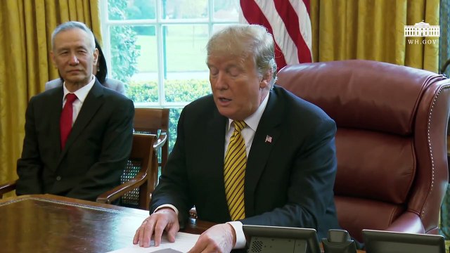 Nuevas conversaciones comerciales entre Trump y China