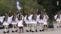 Atene - Arrivo del Presidente Mattarella al Vertice di Arraiolos (11.10.19)