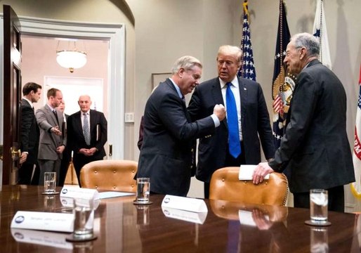 Barış Pınarı Harekatı nedeniyle Türkiye'ye 'yaptırım tasarısı' hazırlayan ABD'li Senatör Graham, Trump'ın en yakınındaki isim çıktı