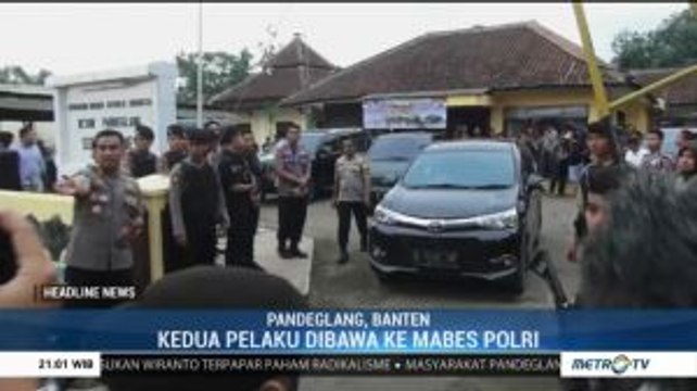 Penusuk Wiranto Dibawa ke Mabes Polri
