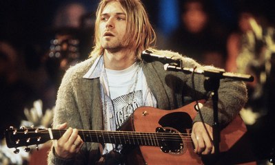 Le gilet moche de Kurt Cobain de Nirvana est à vendre