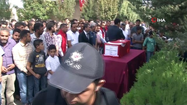 Barış Pınarı Harekatı'nda şehit düşen 9 aylık bebek son yolculuğuna uğurlandı