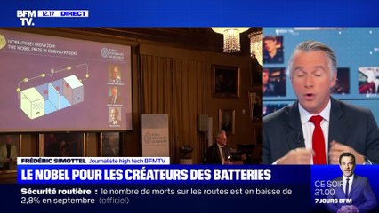 Le Nobel pour les créateurs des batteries - 11/10