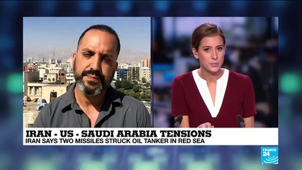 Suspected missile strikes hit Iranian oil tanker in Red Sea