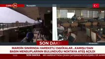 YPG/PKK'lı teröristler gazetecileri hedef aldı: Yaralılar var