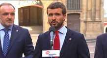 Casado señala a Navarra como clave para acuerdos tras el 10N