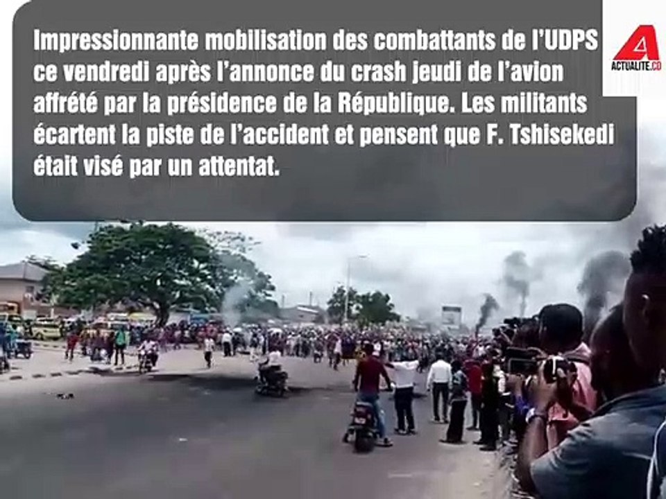 Après le Crash, les militants de l’UDPS exigent le divorce entre Kabila et Tshisekedi