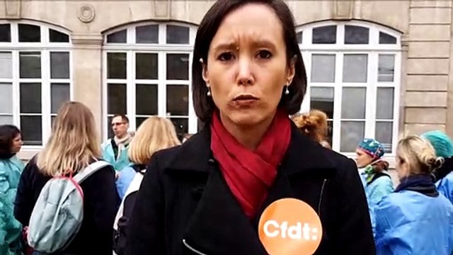 Les infirmières de blocs opératoires du CHRU de Nancy en colère