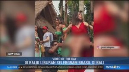 Di Balik Liburan Selebgram Asal Brasil di Bali