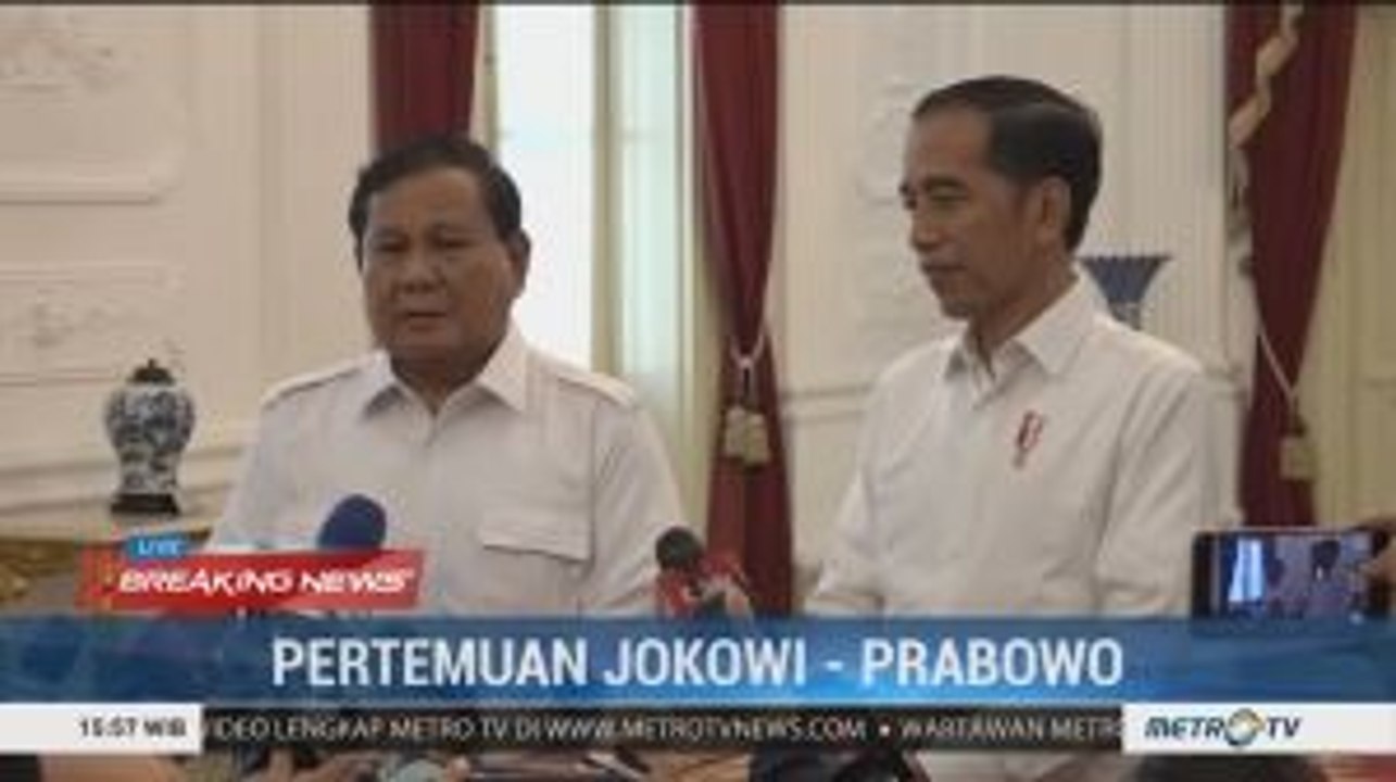 Bertemu Jokowi, Prabowo Dukung Gagasan Pemindahan Ibu Kota