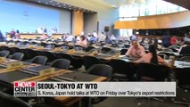 S. Korea, Japan hold talks at WTO on Friday over Tokyo's export restrictions