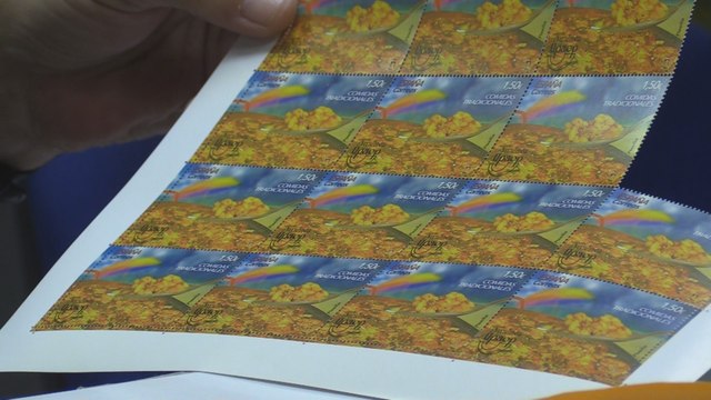 Correos apuesta por un sello en el que la paella es la protagonista