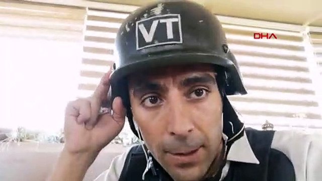 Nusaybin'de teröristler gazetecileri hedef aldı! İşte o anlar...