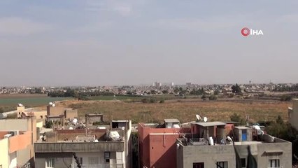 Basın mensuplarının bulunduğu bölgeye yapılan saldırı kamerada