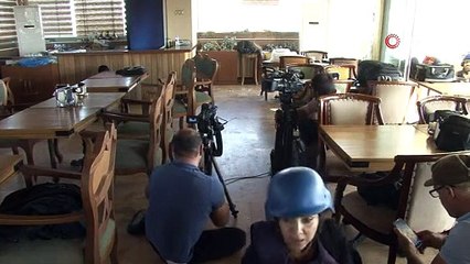 Basın mensuplarının bulunduğu bölgeye ikinci saldırı