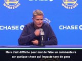 NBA - Kerr répond à la polémique chinoise et tacle Trump