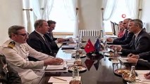 Millî Savunma Bakanı Hulusi Akar, Türkiye’ye ziyaret gerçekleştiren NATO Genel Sekreteri Jens Stoltenberg ile görüştü.