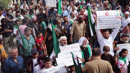 - El Bab halkından Barış Pınarı Harekatı'na destek