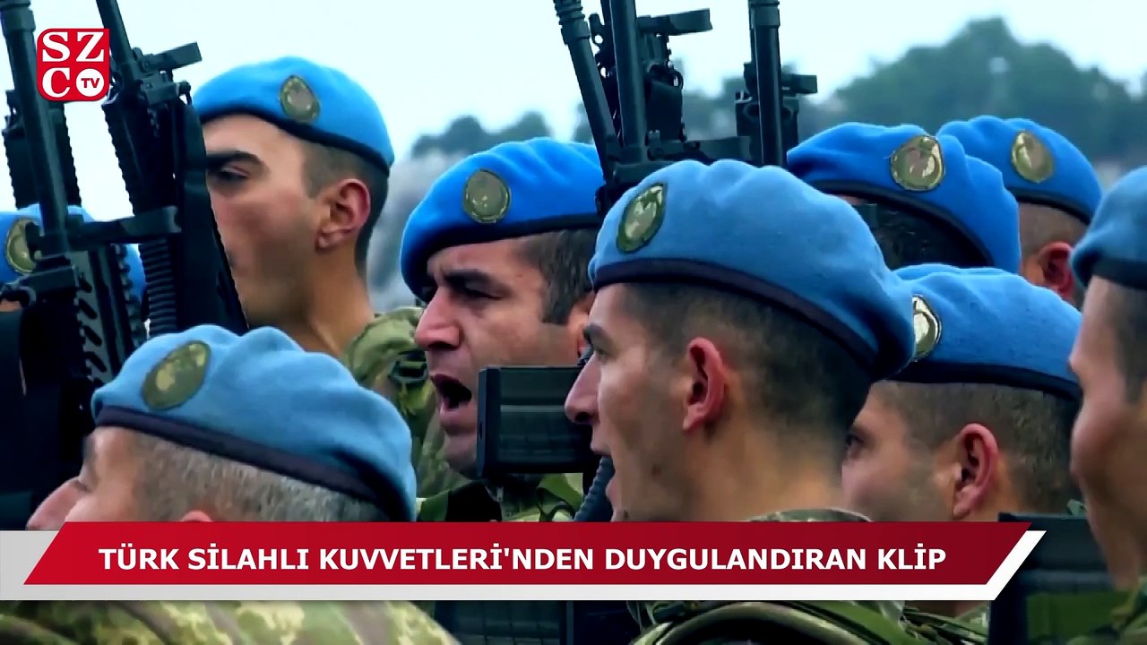 TSK'dan duygusal klip
