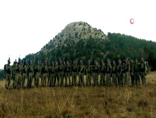 Komandolar şehitlerin hesabını sormak için yemin etti