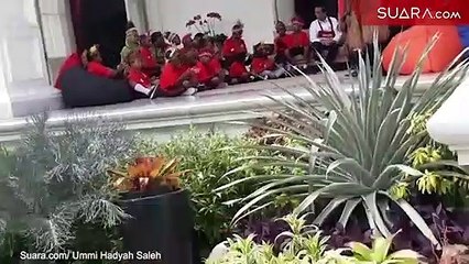 Jokowi Tepati Janji ajak SD Papua ke Jakarta