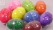 Learn Colors Surprise Slime Egg Toys Slime Glitter Glue Water Balloons Fidget Toys For Kids