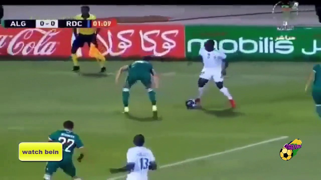 ملخص كامل مباراة الجزائر والكونغو