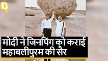 पीएम मोदी बने 'टूरिस्ट गाइड', शी जिनपिंग को कराई महाबलीपुरम की सैर
