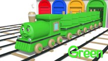 Colors For Kids To Learn With Toy Trains, Cookies, Bee Children Preschool Colors Videos Collection