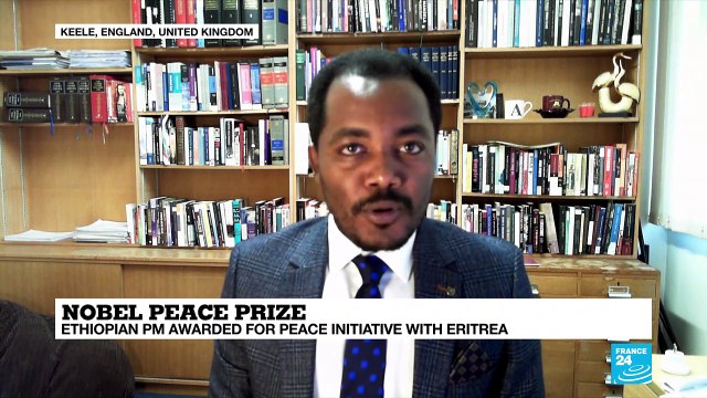 Ethiopian PM Abiy Ahmed awarded for peace initiative in Eritrea