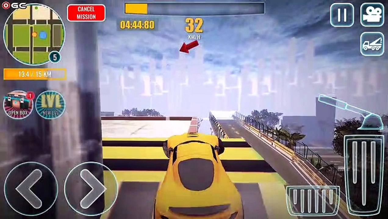 Sport Car Racing Stunts Extreme Driving Simulator - Car Games - Android Gameplay Video