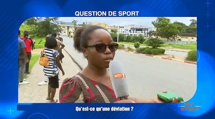 Question de sport | Qu'est ce qu'une déviation au football