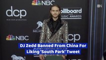 China Bans DJ Zedd For Liking A Tweet