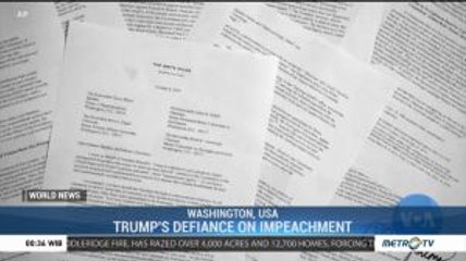 Trump's Defiance on Impeachment Tests the Constitution