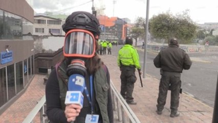 Informe a cámara: Disturbios junto al Parlamento de Ecuador, la Bastilla de la lucha indígena -