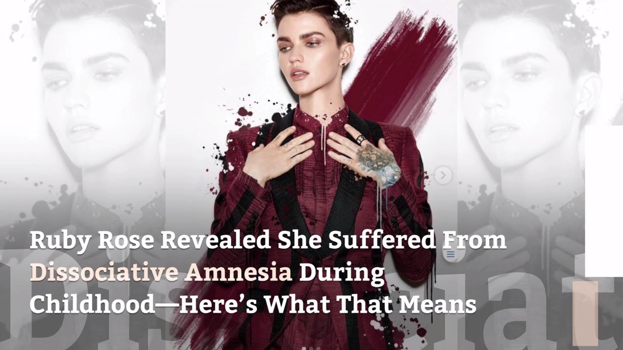 Ruby Rose Revealed She Suffered From Dissociative Amnesia During Childhood—Here’s What That Means