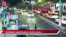 Diyarbakır'da feci kaza: Ölümden saniyelerle kurtuldular