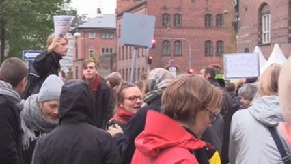 Manifestación multitudinaria en Copenhague al cierre de la cumbre del C40