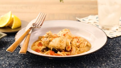 How to Make Slow-Cooker Mediterranean Chicken & Orzo