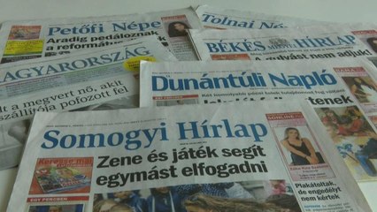Amigo de Orbán detém toda a imprensa local húngara