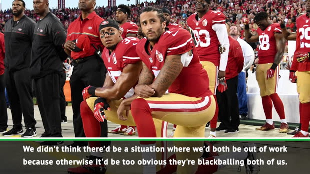 Eric Reid not surprised Kaepernick's still not playing
