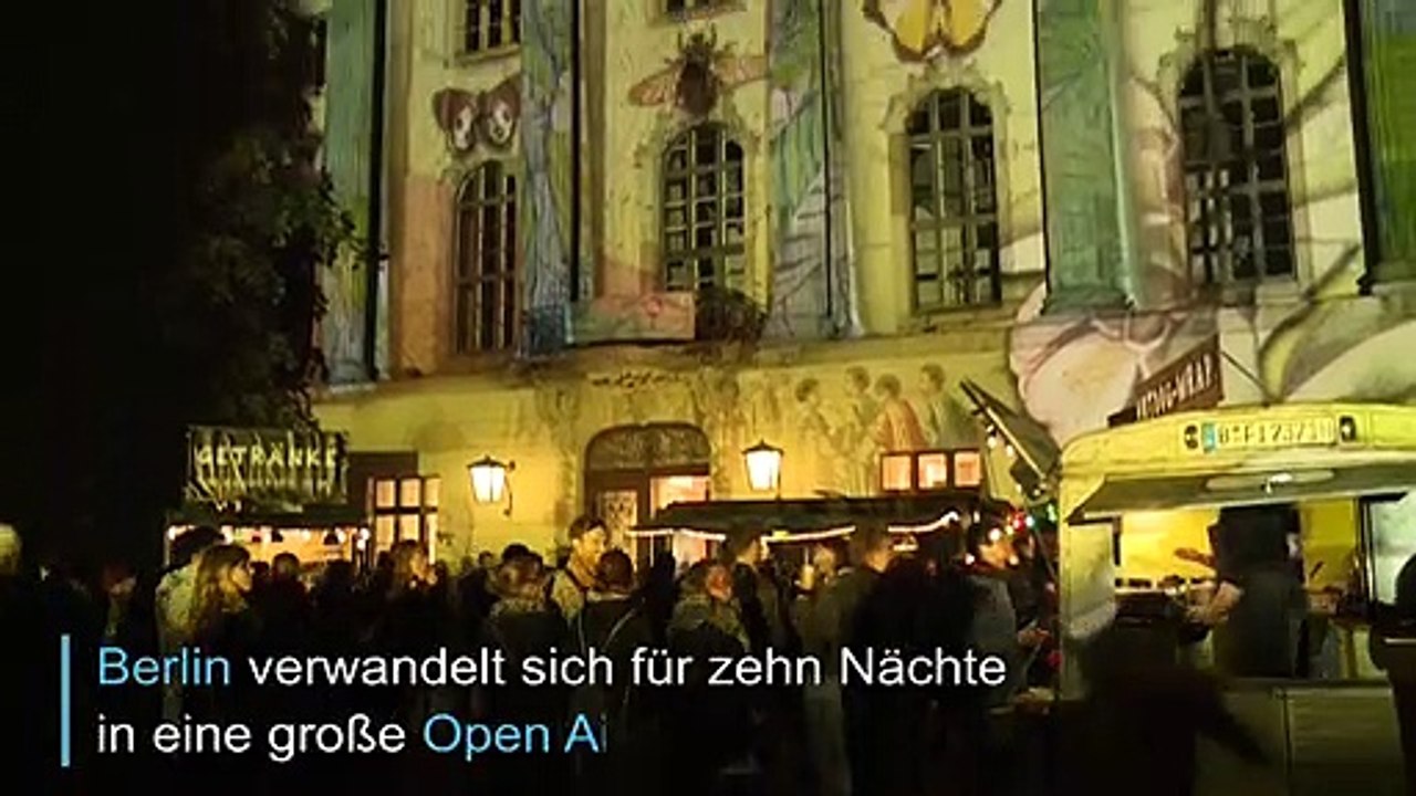 Festival of Lights: Berlin verwandelt sich in bunte Open Air Galerie