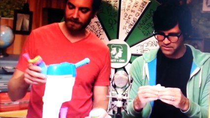 Rhett and link are making ice cream