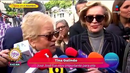 Personalidades del medio artístico y político despidieron a José José