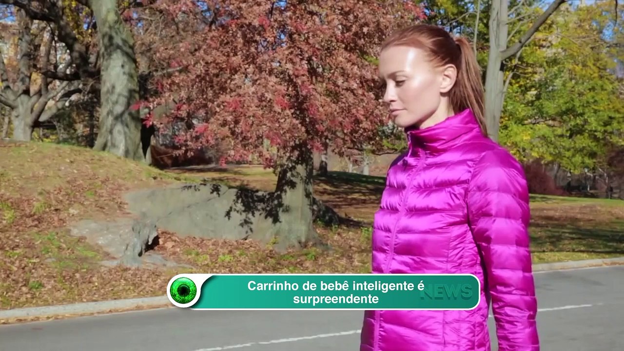 Carrinho de bebê inteligente é surpreendente